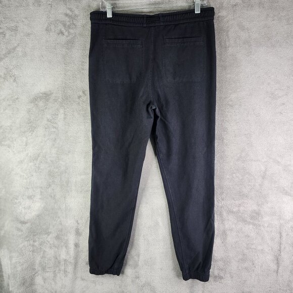 Womens Black Athleta Farallon Jogger Pants Drawstring Elastic Waist Size 8T - Picture 9 of 14